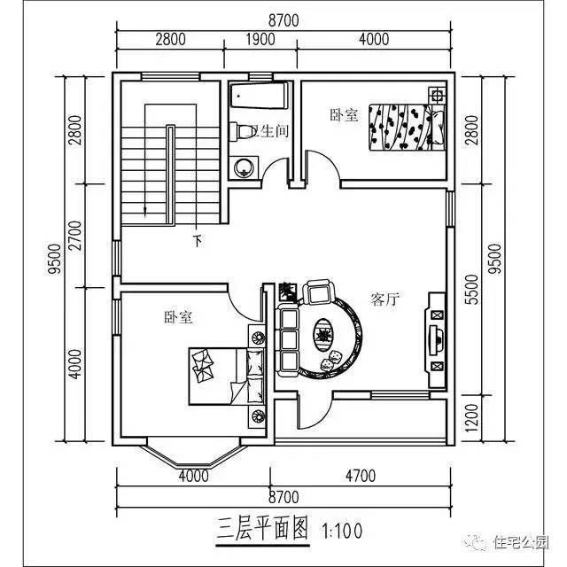 實(shí)拍8X9米小面寬別墅，別再說(shuō)蓋房花錢多，20萬(wàn)就行！