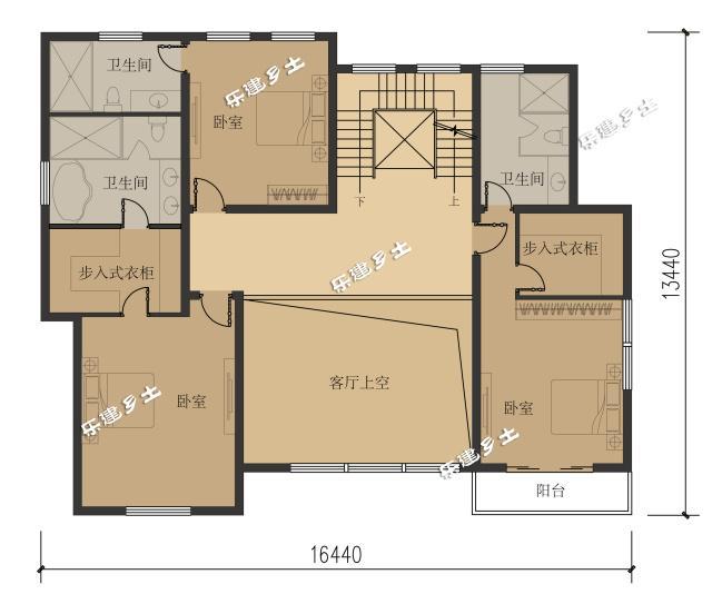 19x13米三層經典美式獨棟別墅全套圖紙，不要再纏著歐式不放啦！
