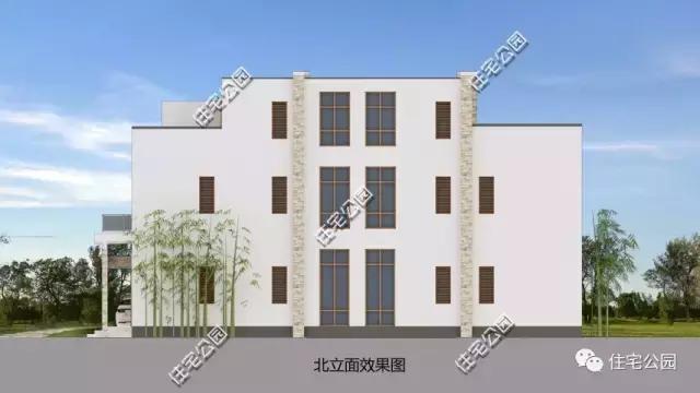 19X15米3層現代別墅，復式樓中樓設計，90后大愛！