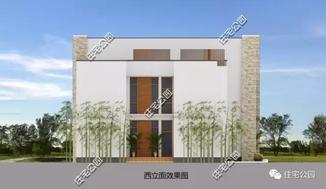 19X15米3層現代別墅，復式樓中樓設計，90后大愛！