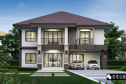 12X13米小別墅，時尚外觀，可實現四世同堂
