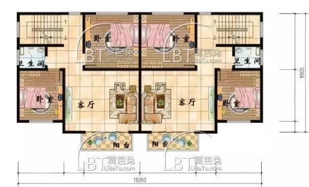 10套自建房雙拼別墅 兄弟聯(lián)排別墅全套圖紙，第八套最受歡迎！