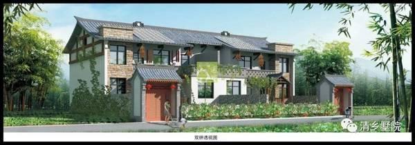 10米X17米簡約大方17萬內自建別墅方案