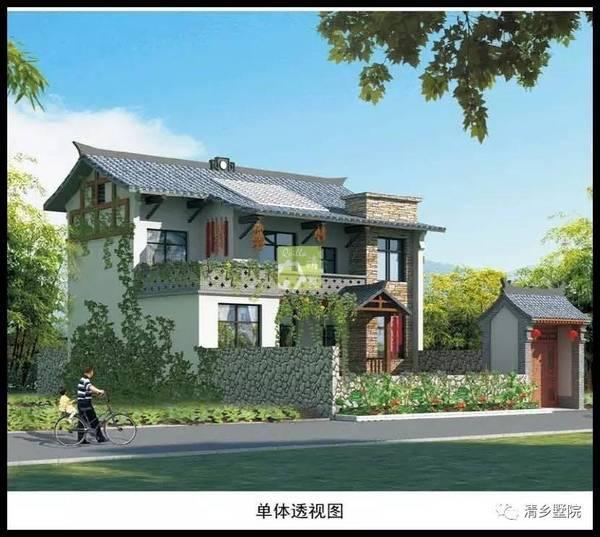 10米X17米簡約大方17萬內自建別墅方案