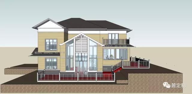 6室3廳6衛經典自建別墅全套圖紙分享
