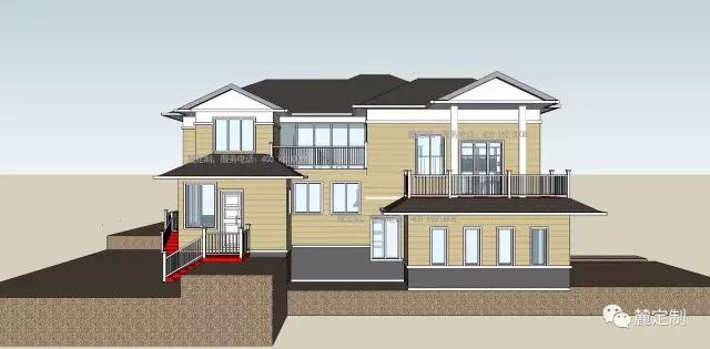6室3廳6衛經典自建別墅全套圖紙分享
