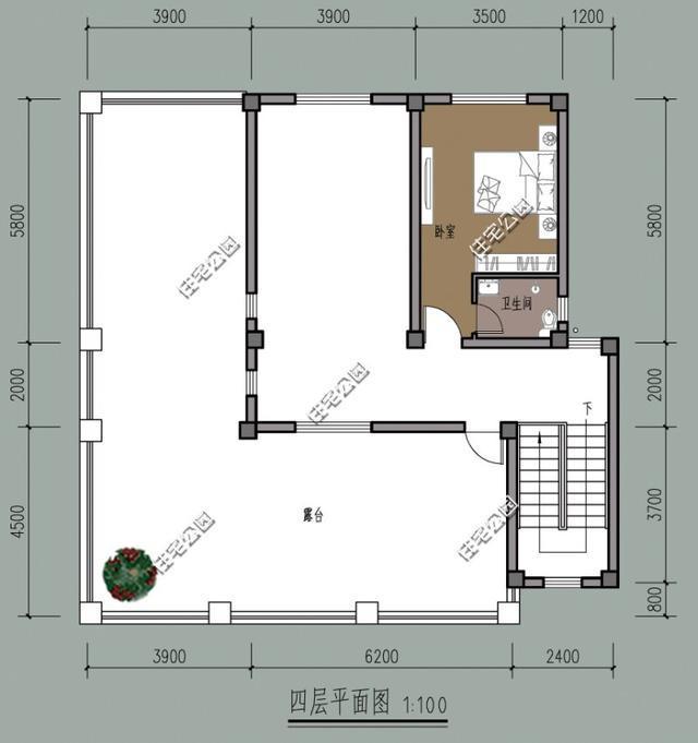 新農村別墅，如果價格一樣，歐式現代三合院咋選？含平面圖