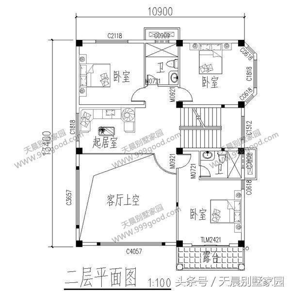 2套農村別墅設計圖，精致奢華的典范之作！有你想看的！