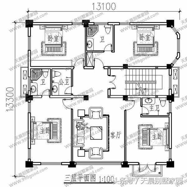 2套農村別墅設計圖，精致奢華的典范之作！有你想看的！