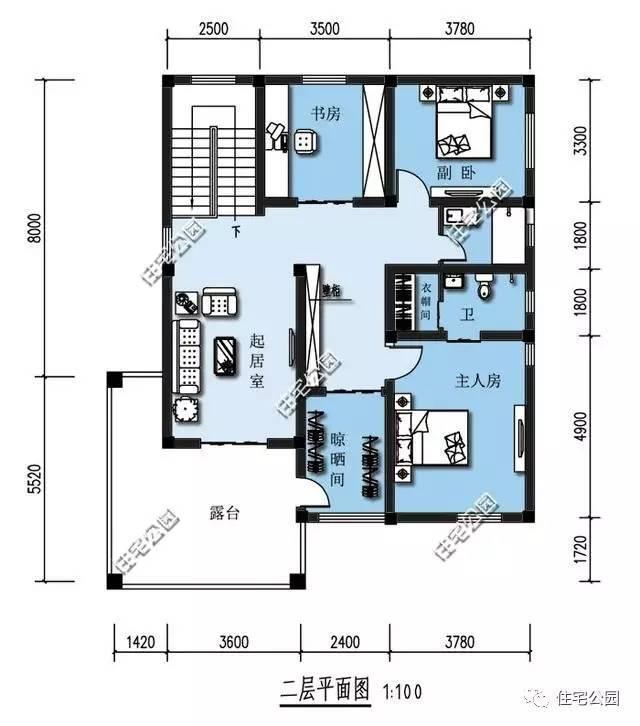 3套經典農村別墅戶型，10米面寬以下，收了回村建一套