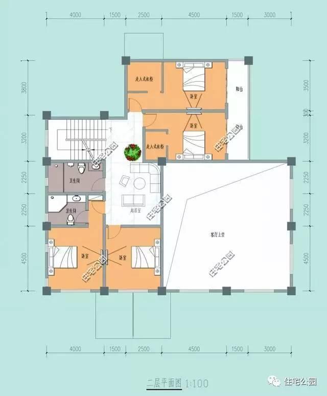 農村別墅簡歐滿街，土豪開始法式了，3套戶型含平面圖