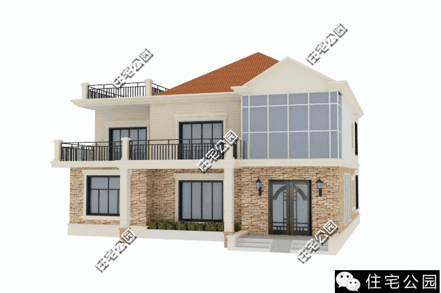 6套農村小別墅，35萬建一套，你想建哪套？