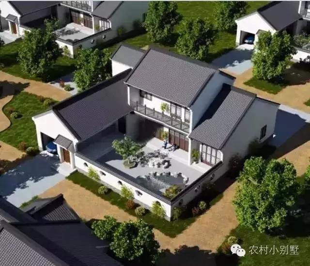 回農村住別墅去吧，9套農村自建別墅設計圖和效果圖