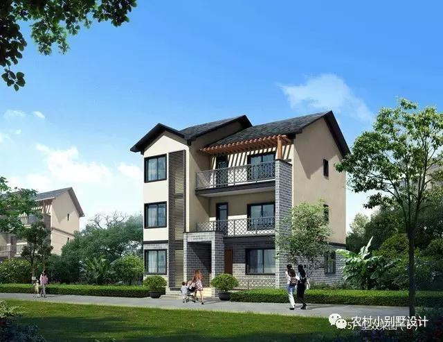農村蓋這樣類型的別墅娶媳婦，我看不愁