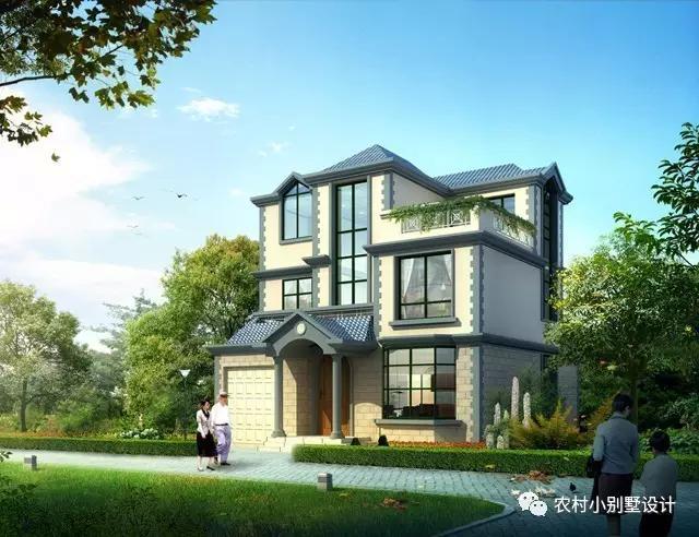 農村蓋這樣類型的別墅娶媳婦，我看不愁