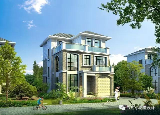 農村蓋這樣類型的別墅娶媳婦，我看不愁