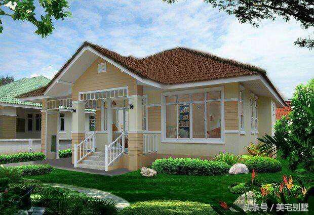 適合農村的5套單層戶型，好美，好想擁有一套這樣的房子