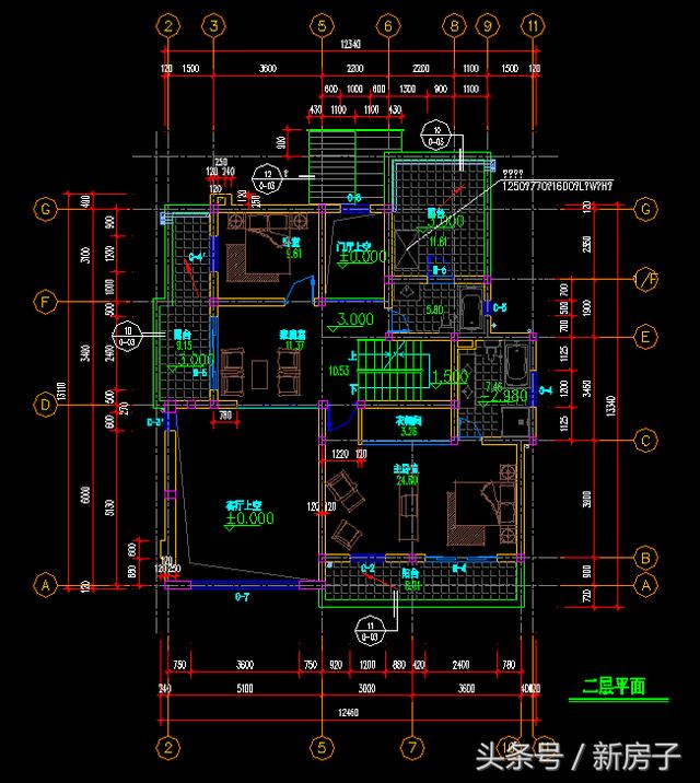 12.74x14.49三層個性年輕小別墅