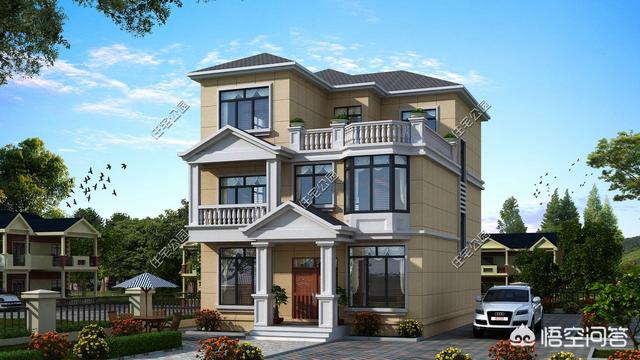 宅基地長12米寬9米帶雙衛生間怎么設計圖紙？