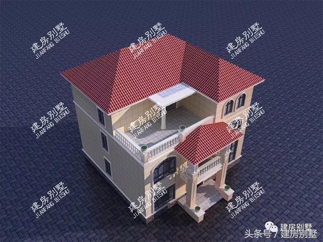 11.86*10.56米三層樓房設(shè)計(jì)方案，全村都拍手稱好