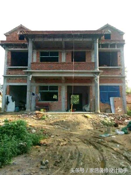 回老家自建房貪小便宜沒設計圖紙，建好被嘲笑