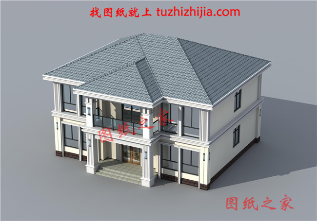 150平米新中式農村兩層樓房設計圖,簡單大氣時尚