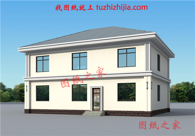 150平米新中式農村兩層樓房設計圖,簡單大氣時尚