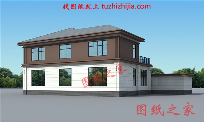 農村2018新式好看又簡單的二層樓房設計圖,外形美觀,家用足夠