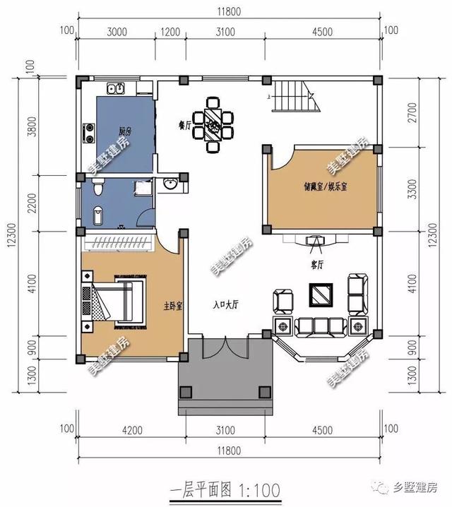3款農(nóng)村二層小樓房設(shè)計(jì)圖，20萬建主體，讓城里人羨慕吧