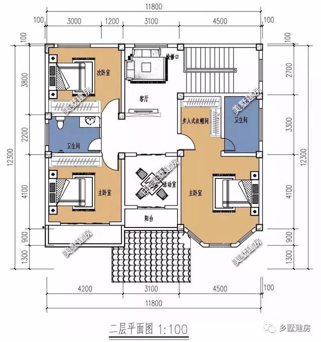3款農(nóng)村二層小樓房設(shè)計(jì)圖，20萬建主體，讓城里人羨慕吧