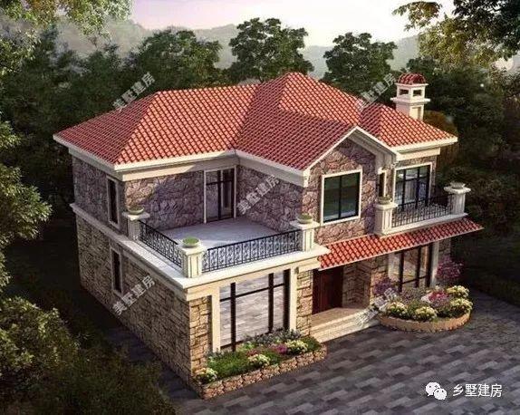 3款農(nóng)村二層小樓房設(shè)計(jì)圖，20萬建主體，讓城里人羨慕吧