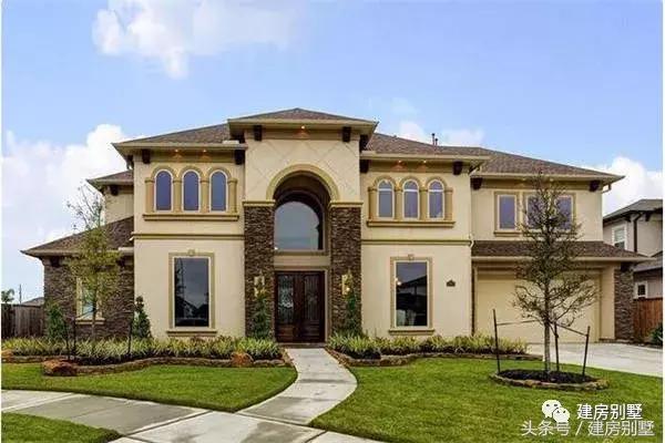 9款美式別墅外觀效果圖實拍，喜歡這種風格