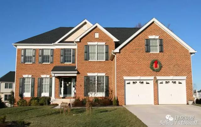 9款美式別墅外觀效果圖實拍，喜歡這種風格