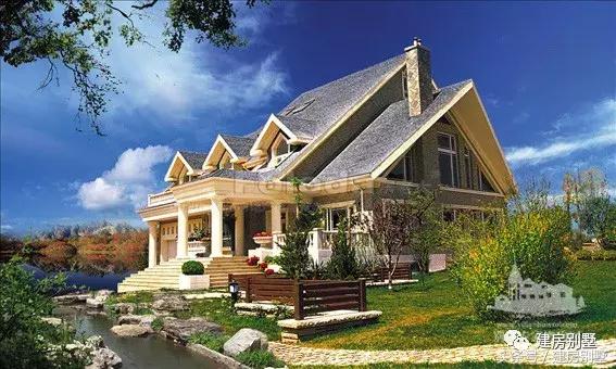 9款美式別墅外觀效果圖實拍，喜歡這種風格