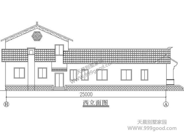 鄉(xiāng)村自建三合院別墅設(shè)計(jì)圖，古樸大氣高品位