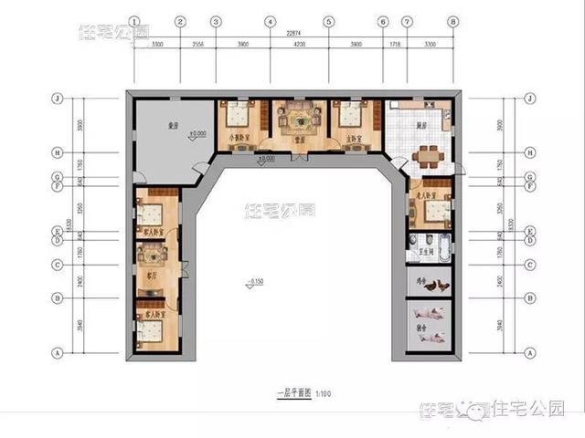 北方農村蓋房子，二合院好還是三合院好？看戶型對比
