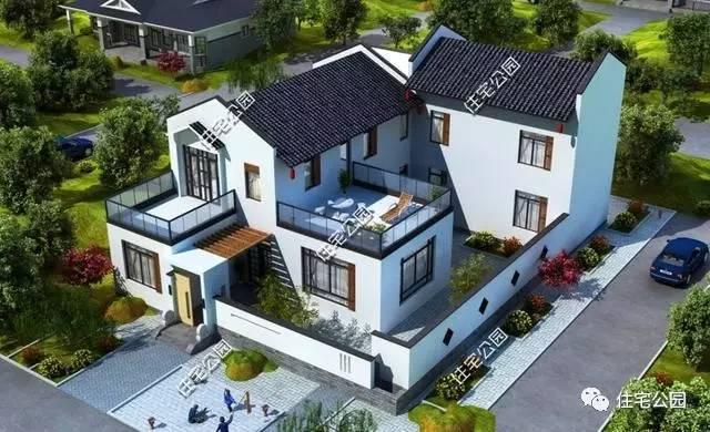 自建房選傳統三合院還是新中式小院別墅?