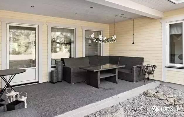 農村一層三合院設計戶型圖，帶完工實景圖