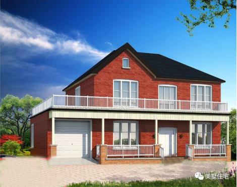 20款帶車(chē)庫(kù)自建房戶型圖，一二三層都有