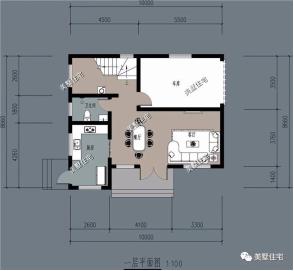 20款帶車(chē)庫(kù)自建房戶型圖，一二三層都有