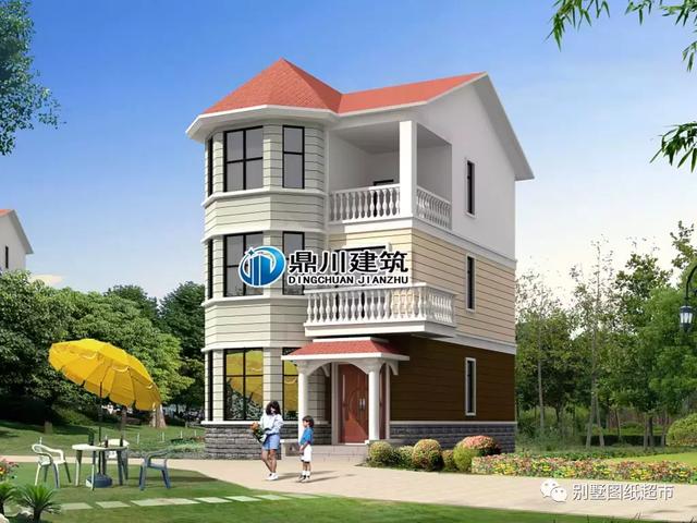 幾款面寬10米以下的農村自建房設計，小宅基也能用