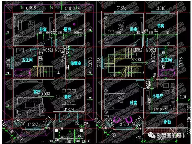 幾款面寬10米以下的農村自建房設計，小宅基也能用