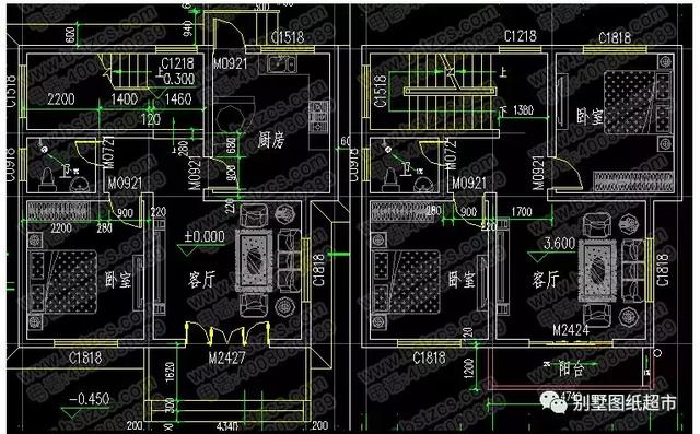 幾款面寬10米以下的農村自建房設計，小宅基也能用