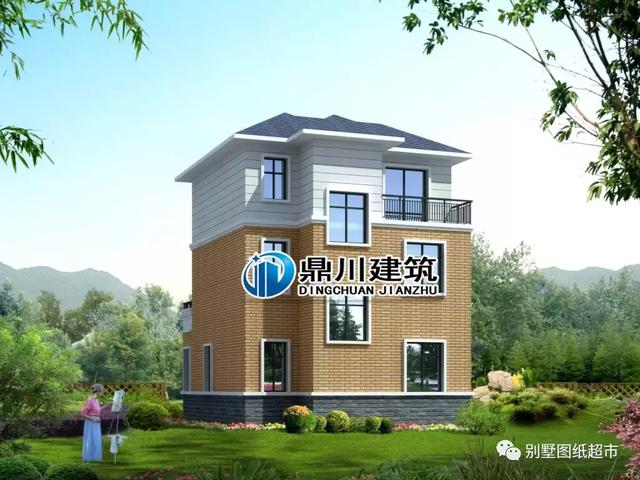 幾款面寬10米以下的農村自建房設計，小宅基也能用