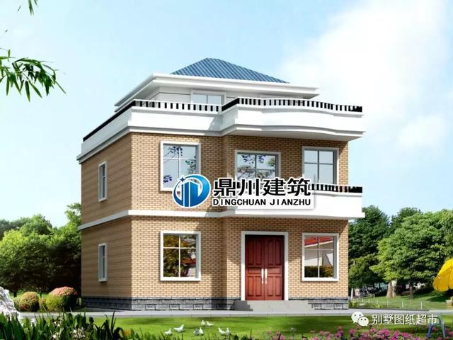 幾款面寬10米以下的農村自建房設計，小宅基也能用