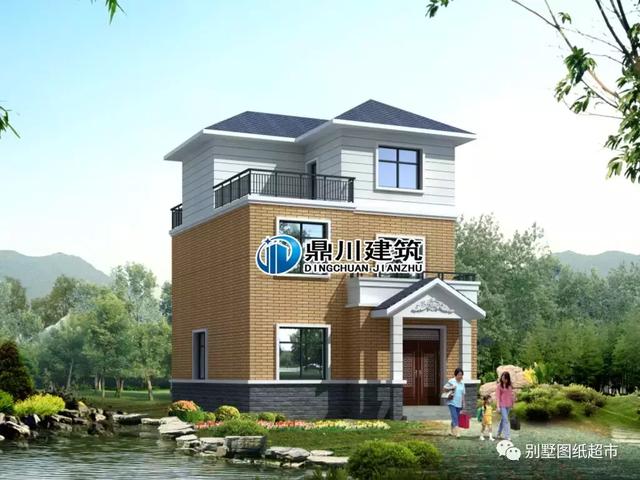 幾款面寬10米以下的農村自建房設計，小宅基也能用