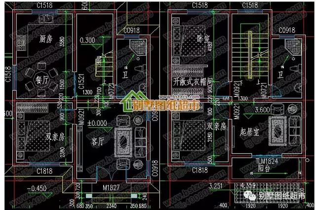 幾款面寬10米以下的農村自建房設計，小宅基也能用