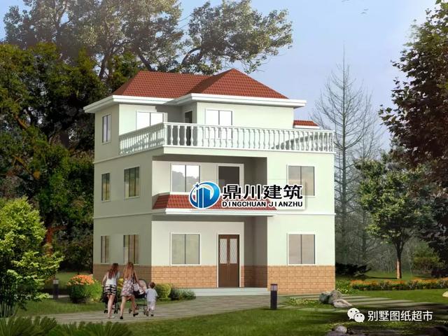 幾款面寬10米以下的農村自建房設計，小宅基也能用