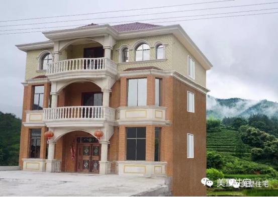 自建房實(shí)景照和效果圖對(duì)比，建好真不比效果圖差