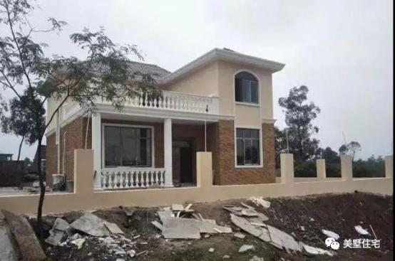 自建房實(shí)景照和效果圖對(duì)比，建好真不比效果圖差